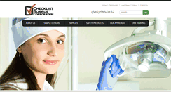 Desktop Screenshot of checklistboards.com